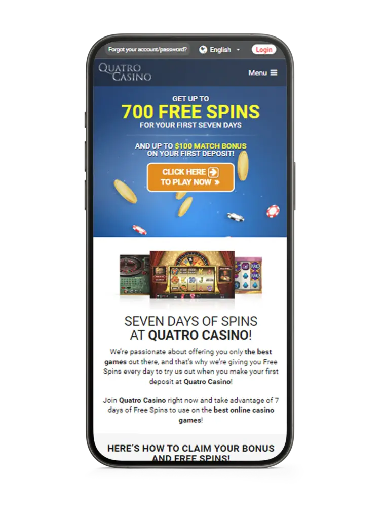 Quatro casino app